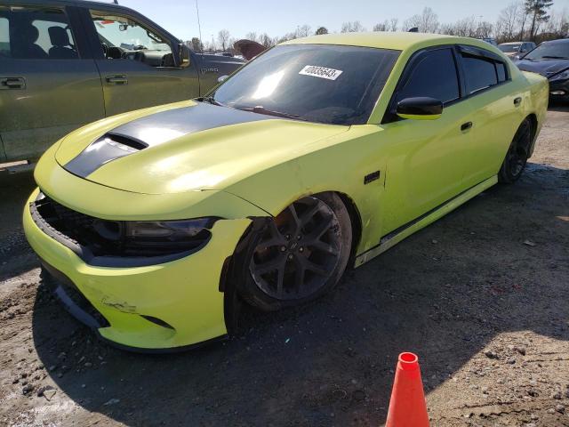 DODGE CHARGER R/ 2019 with VIN 2C3CDXCT2KH522891 - Photo from auction