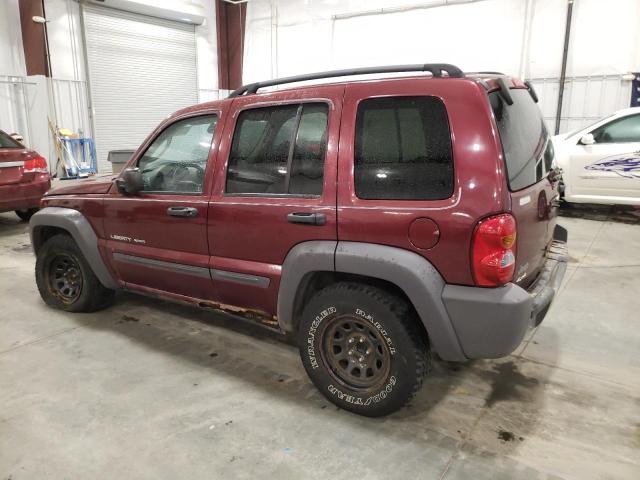 Photo 2 from auction – 2003 JEEP LIBERTY SP with VIN 1J4GL48K23W623389