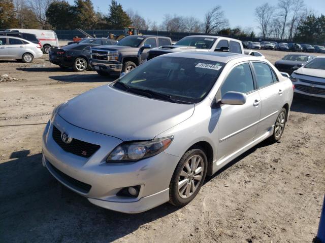 TOYOTA COROLLA BA 2009 with VIN 1NXBU40E59Z093969 - Photo from auction