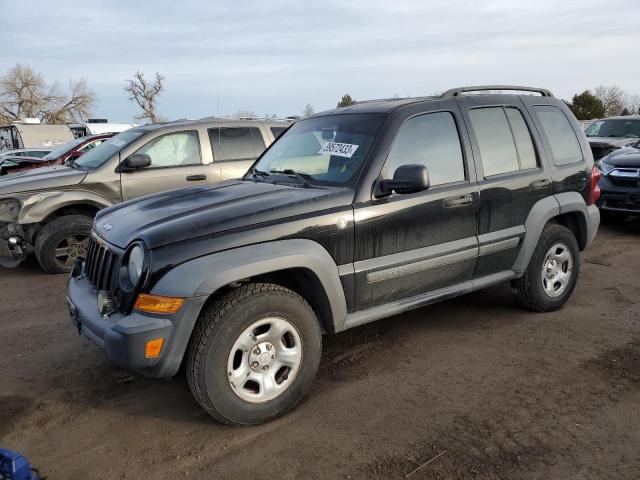 JEEP LIBERTY SP 2007 with VIN 1J4GL48K37W658061 - Photo from auction