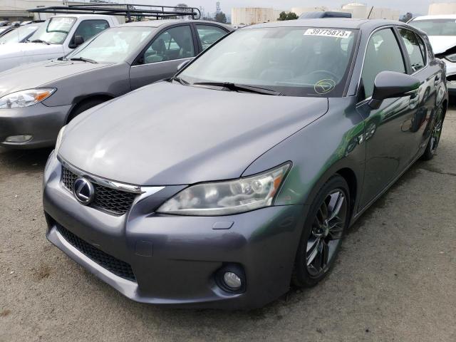 LEXUS CT 200 2012 with VIN JTHKD5BH5C2062000 - Photo from auction