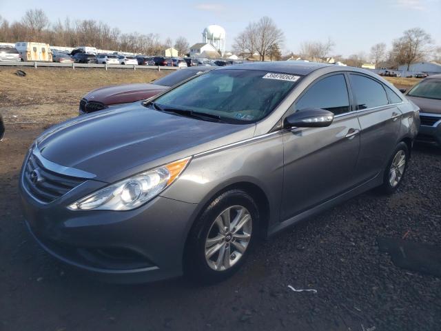 HYUNDAI SONATA GLS 2014 with VIN 5NPEB4AC1EH871807 - Photo from auction