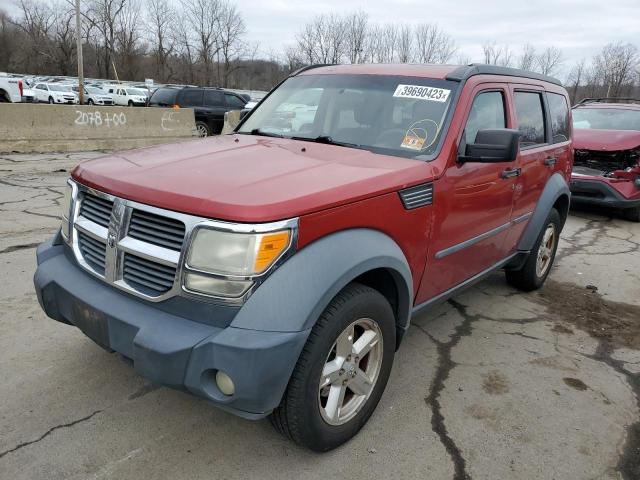 DODGE NITRO SXT 2007 with VIN 1D8GU28K37W586657 - Photo from auction
