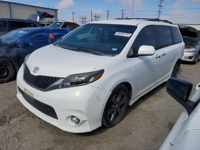 TOYOTA SIENNA SE 2016 with VIN 5TDXK3DC2GS730742 - Photo from auction