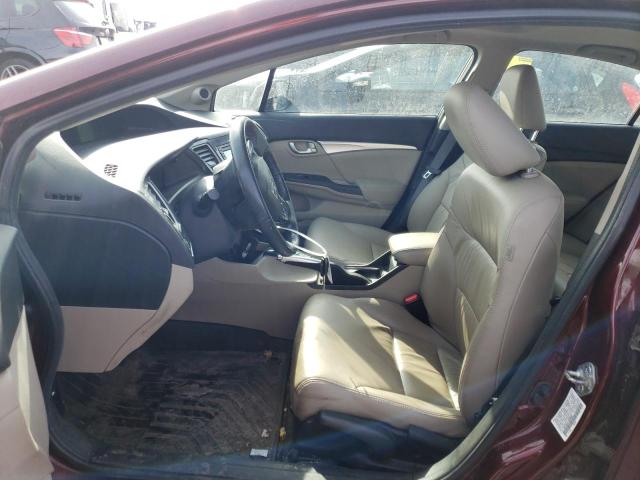 Photo 7 from auction – 2013 HONDA CIVIC EXL with VIN 19XFB2F91DE058301