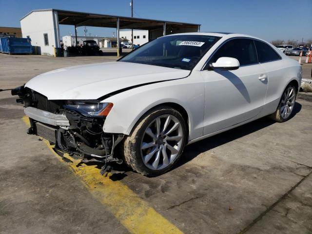 AUDI A5 PREMIUM 2014 with VIN WAULFAFR9EA043340 - Photo from auction