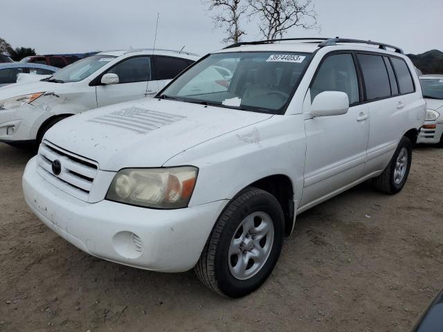 TOYOTA HIGHLANDER 2004 with VIN JTEDD21A840077628 - Photo from auction