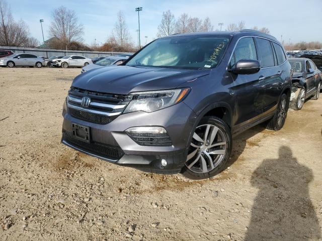 HONDA PILOT ELIT 2017 with VIN 5FNYF6H08HB092836 - Photo from auction