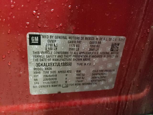 Photo 14 from auction – 2018 GMC TERRAIN DE with VIN 3GKALXEX7JL138590