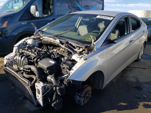 HYUNDAI ELANTRA GL 2013 with VIN KMHDH4AE7DU654063 - Photo from auction