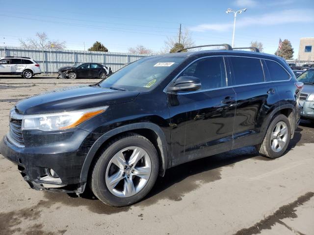 TOYOTA HIGHLANDER 2015 with VIN 5TDDKRFH4FS202262 - Photo from auction