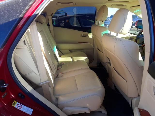 Photo 10 from auction – 2010 LEXUS RX 450 with VIN JTJZB1BA9A2402714