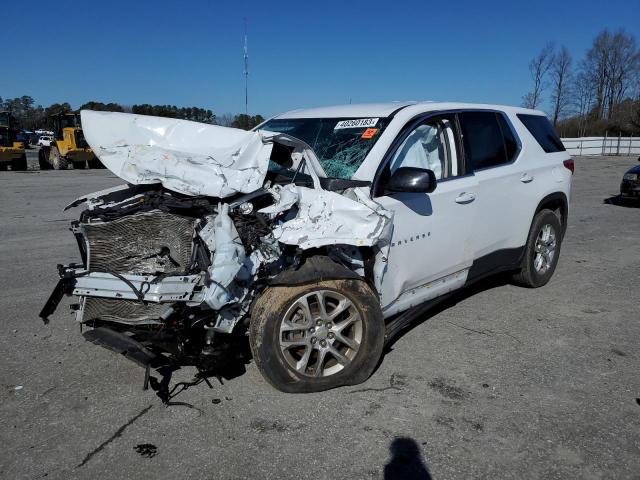 CHEVROLET TRAVERSE L 2019 with VIN 1GNERFKW3KJ252121 - Photo from auction