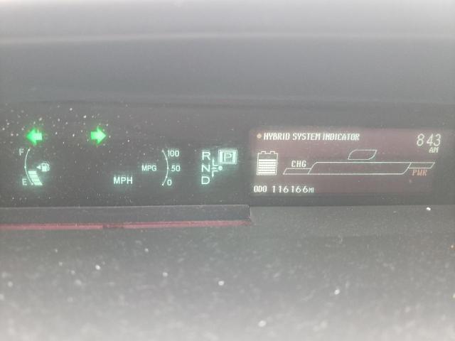Photo 9 from auction – 2010 TOYOTA PRIUS with VIN JTDKN3DU0A0162883