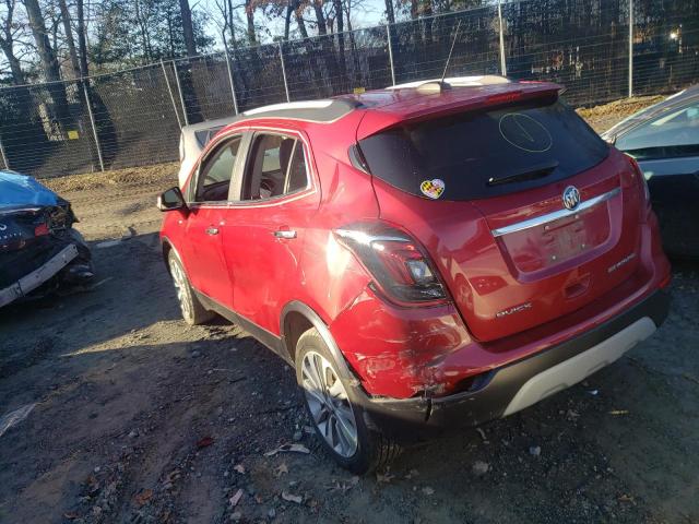Photo 2 from auction – 2017 BUICK ENCORE PRE with VIN KL4CJBSB6HB006576
