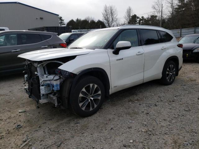 TOYOTA HIGHLANDER 2021 with VIN 5TDGBRCH9MS040787 - Photo from auction
