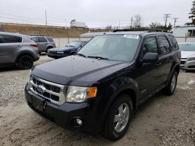 Photo 1 from auction – 2008 FORD ESCAPE XLT with VIN 1FMCU93Z08KE65017