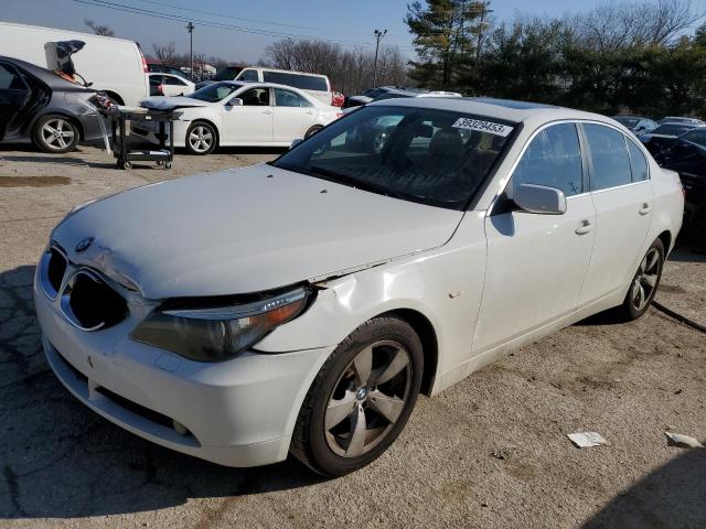 BMW 530 I 2005 with VIN WBANA73585B819608 - Photo from auction