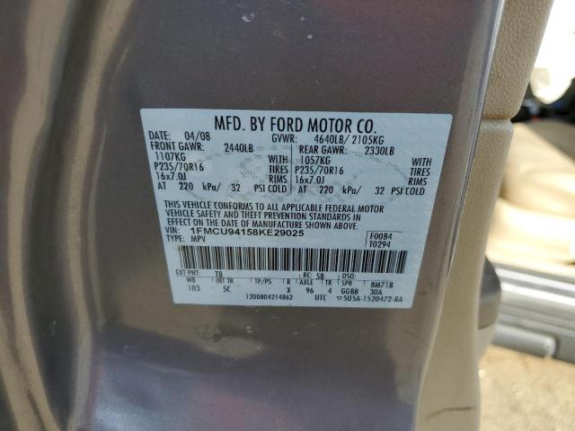 Foto 14 de la subasta – 2008 FORD ESCAPE LIM con VIN 1FMCU94158KE29025