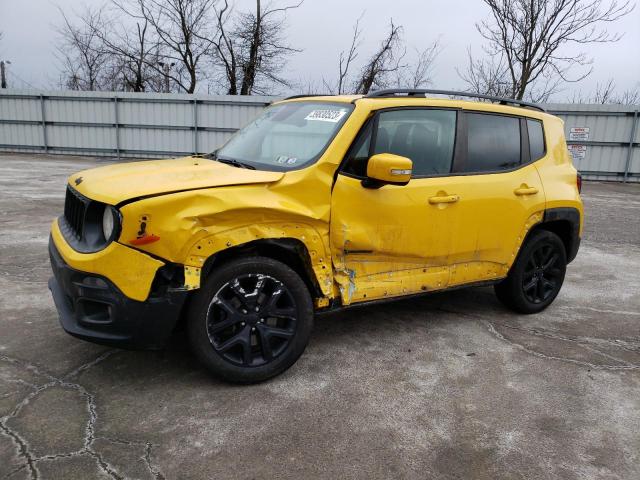 JEEP RENEGADE L 2017 with VIN ZACCJBBB0HPE68482 - Photo from auction