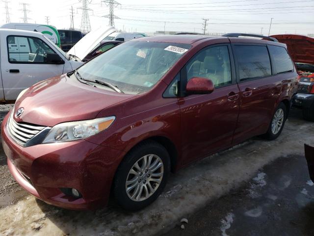 TOYOTA SIENNA XLE 2014 with VIN 5TDYK3DC0ES424222 - Photo from auction