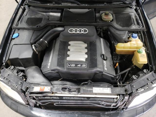 Photo 11 from auction – 2000 AUDI A8 QUATTRO with VIN WAUFL54D2YN013372