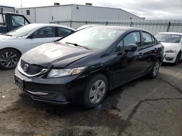 Photo 1 from auction – 2013 HONDA CIVIC LX with VIN 19XFB2F5XDE275147
