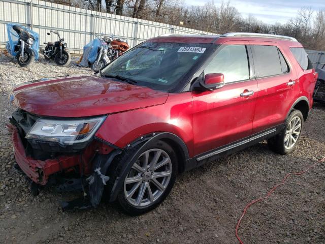 FORD EXPLORER L 2017 with VIN 1FM5K8F87HGA09661 - Photo from auction