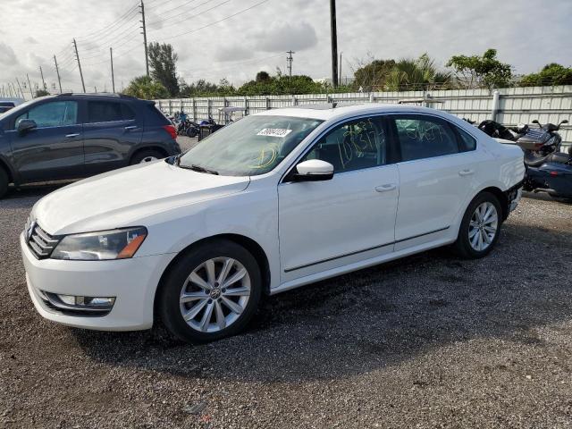 VOLKSWAGEN PASSAT SEL 2013 with VIN 1VWCH7A39DC013564 - Photo from auction