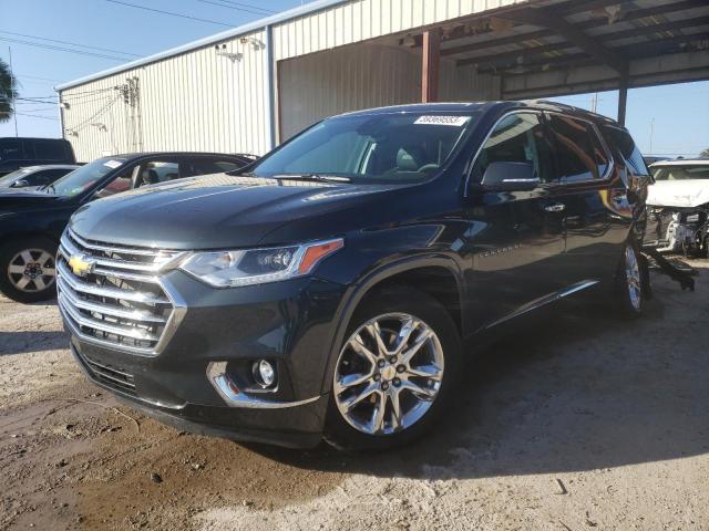 CHEVROLET TRAVERSE H 2021 with VIN 1GNERNKW9MJ233554 - Photo from auction