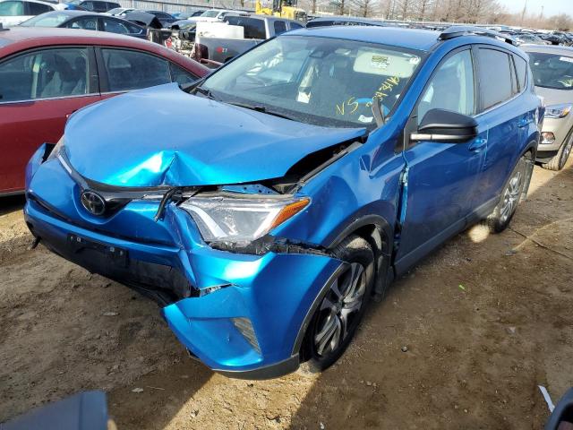 TOYOTA RAV4 LE 2017 with VIN 2T3BFREV6HW608466 - Photo from auction