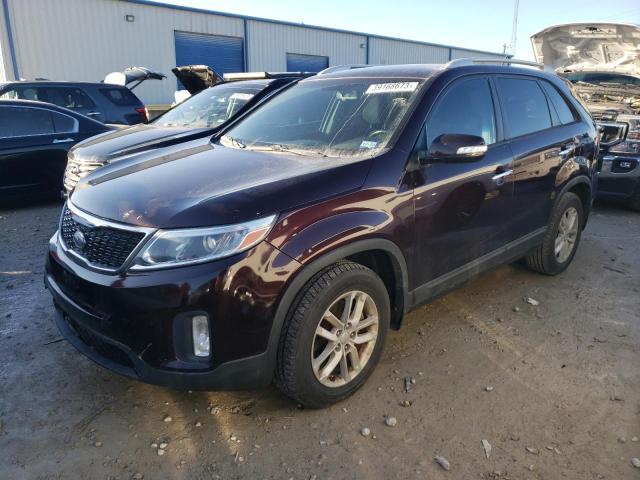 KIA SORENTO LX 2015 with VIN 5XYKT4A67FG556464 - Photo from auction