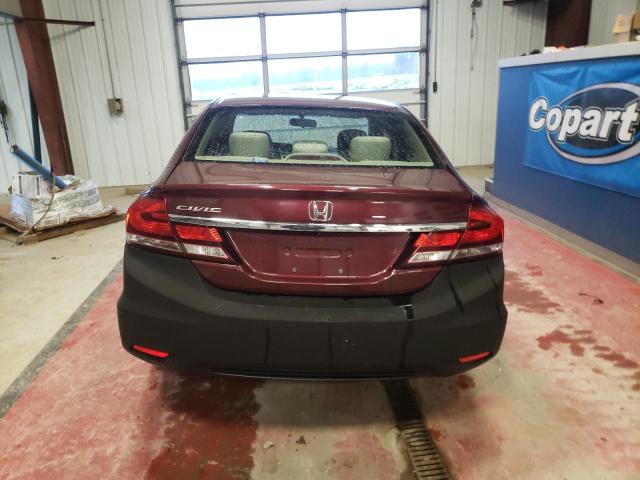 Photo 6 from auction – 2013 HONDA CIVIC LX with VIN 19XFB2F57DE212703