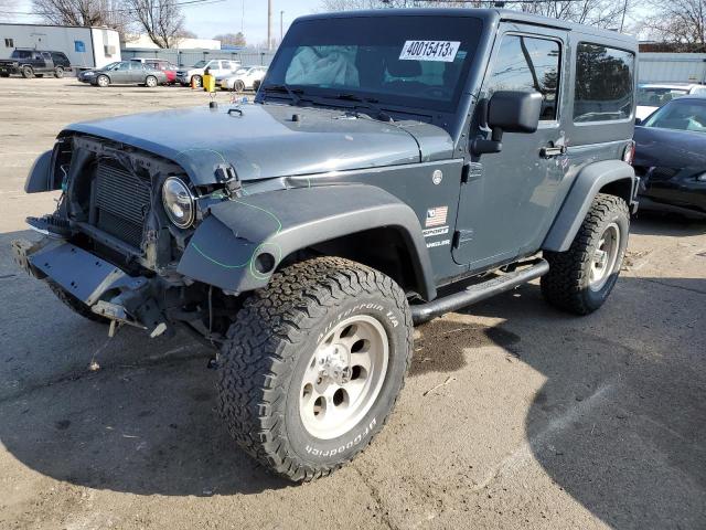 JEEP WRANGLER S 2017 with VIN 1C4AJWAG3HL718989 - Photo from auction