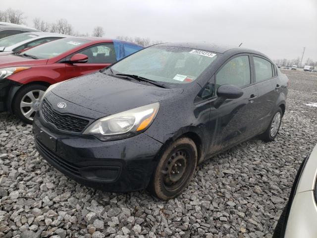 KIA RIO LX 2013 with VIN KNADM4A38D6132932 - Photo from auction