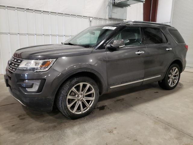 FORD EXPLORER L 2017 with VIN 1FM5K8F87HGC92448 - Photo from auction