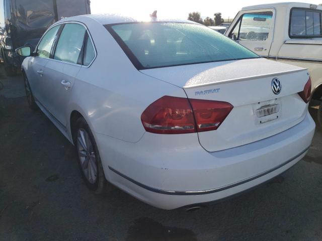 Photo 2 from auction – 2012 VOLKSWAGEN PASSAT SEL with VIN 1VWCP7A36CC103630