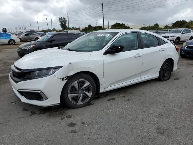 HONDA CIVIC LX 2019 with VIN 19XFC2F68KE043486 - Photo from auction