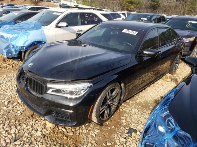 BMW 750 I 2016 with VIN WBA7F0C53GGM20418 - Photo from auction