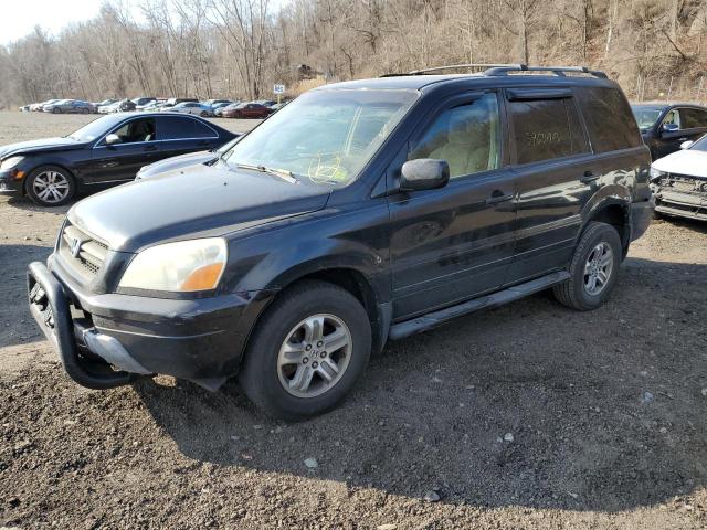 HONDA PILOT EX 2005 with VIN 2HKYF18415H502332 - Photo from auction