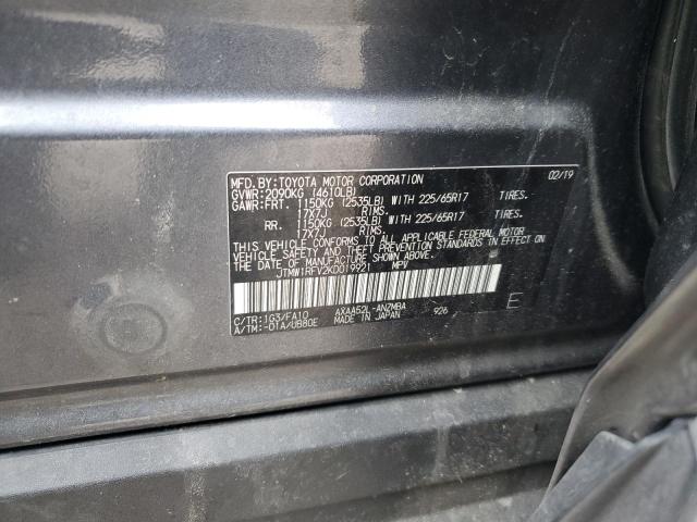 Photo 14 from auction – 2019 TOYOTA RAV4 XLE with VIN JTMW1RFV2KD019921