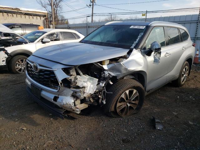 Photo 1 from auction – 2020 TOYOTA HIGHLANDER with VIN 5TDGZRBH6LS028351