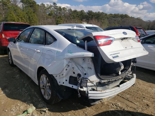 Photo 2 from auction – 2020 FORD FUSION SE with VIN 3FA6P0HD4LR234486