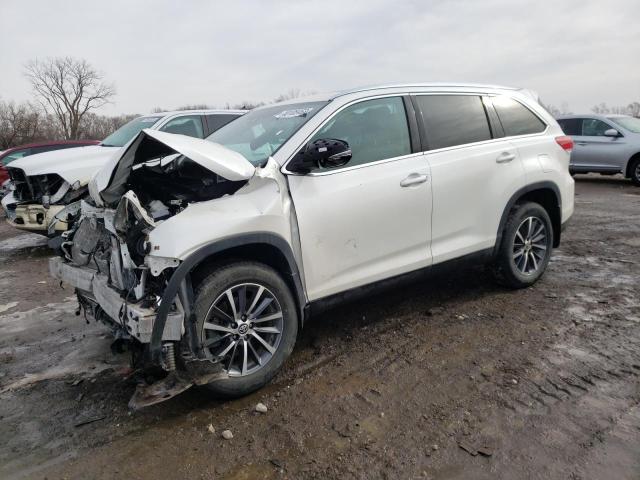 TOYOTA HIGHLANDER 2019 with VIN 5TDJZRFH1KS612073 - Photo from auction