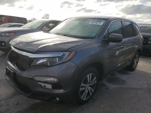 HONDA PILOT EXL 2016 with VIN 5FNYF5H53GB044326 - Photo from auction