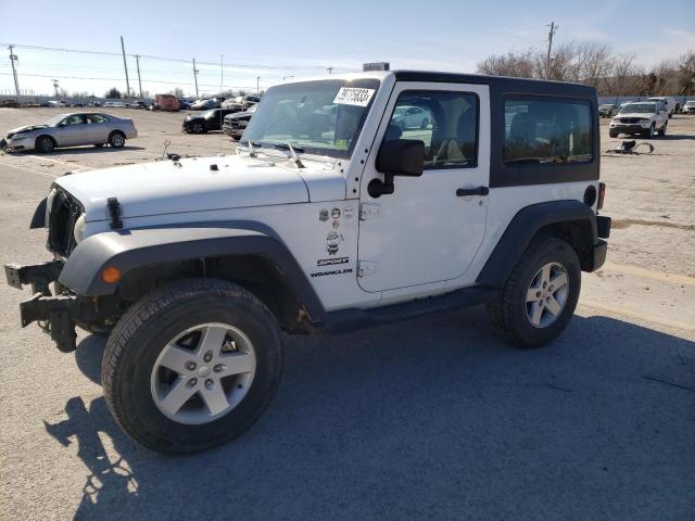JEEP WRANGLER S 2014 with VIN 1C4AJWAG2EL308454 - Photo from auction