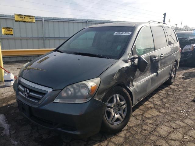 HONDA ODYSSEY EX 2007 with VIN 5FNRL38777B449088 - Photo from auction