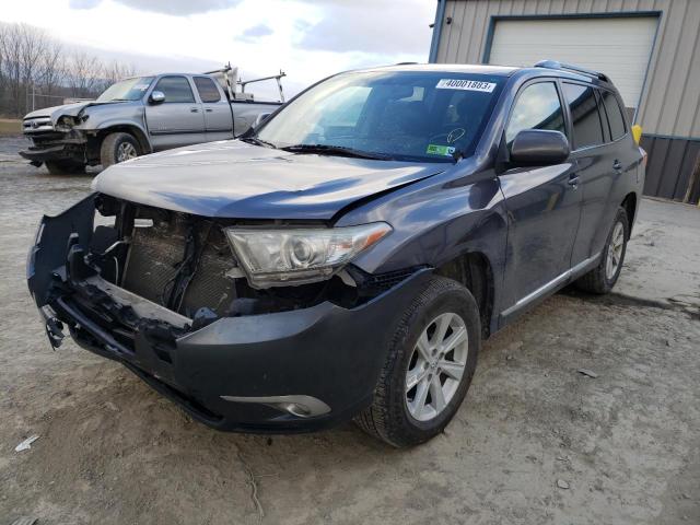 TOYOTA HIGHLANDER 2012 with VIN 5TDBK3EH8CS159899 - Photo from auction