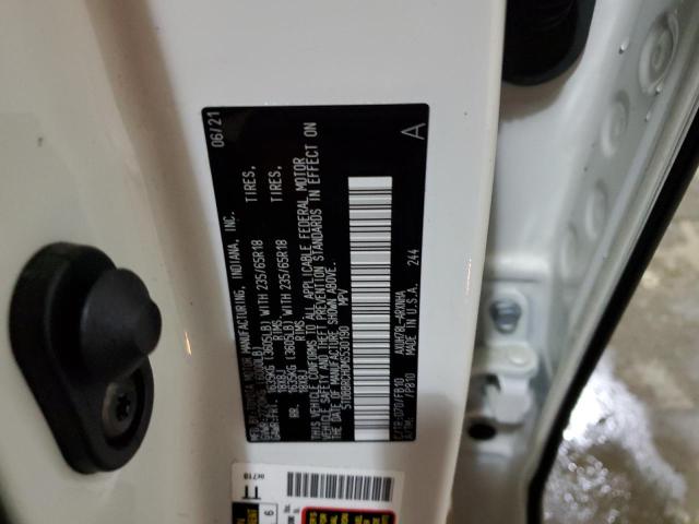 Photo 14 from auction – 2021 TOYOTA HIGHLANDER with VIN 5TDBBRCH0MS530190