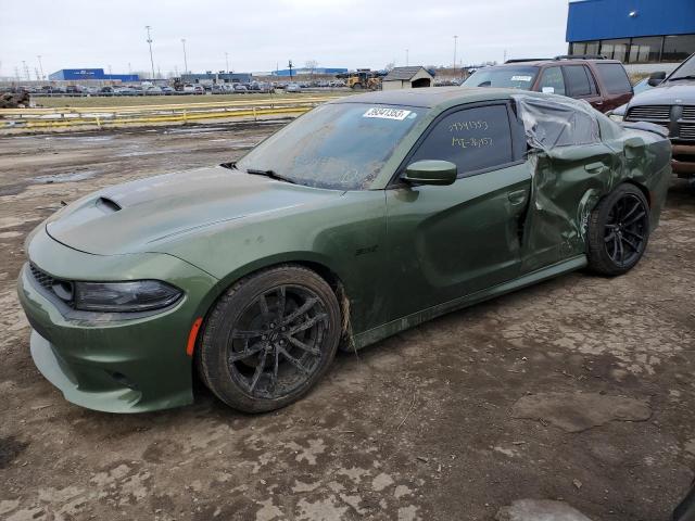 DODGE CHARGER SC 2019 with VIN 2C3CDXGJ3KH637623 - Photo from auction